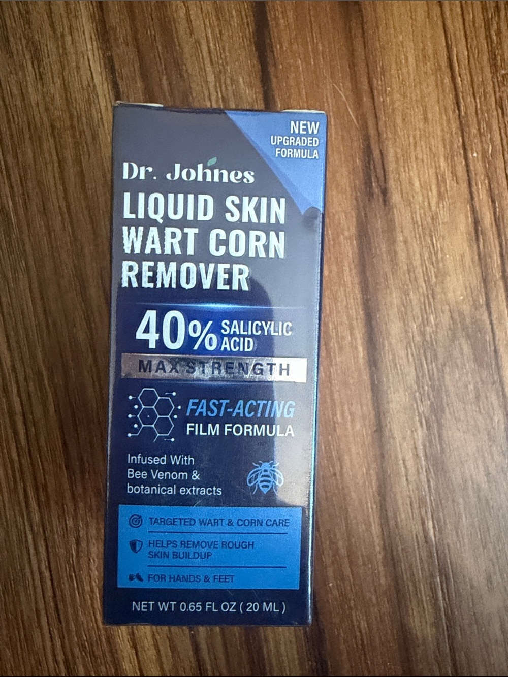 Blue Liquid Skin Wart & Corn Remover – 40% Salicylic Acid